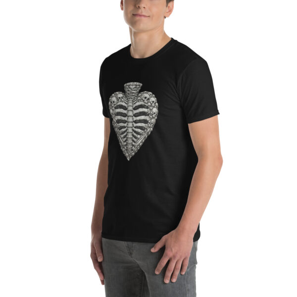 unisex-basic-softstyle-t-shirt-black-left-front-69a35d37d257a.jpg Sacred Heart Reliquary Unisex T-Shirt
