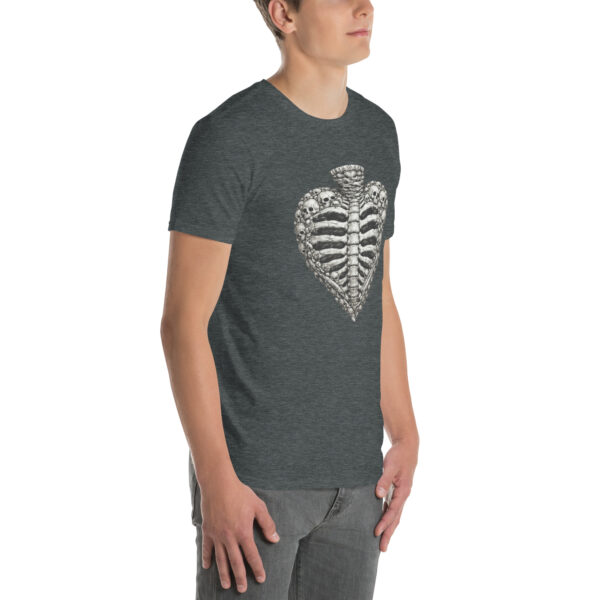 unisex-basic-softstyle-t-shirt-dark-heather-right-front-69a35d37e942c.jpg Sacred Heart Reliquary Unisex T-Shirt