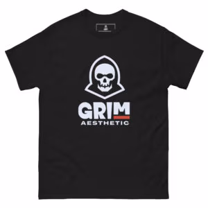 Grim Aesthetic Logo Tee, Unisex