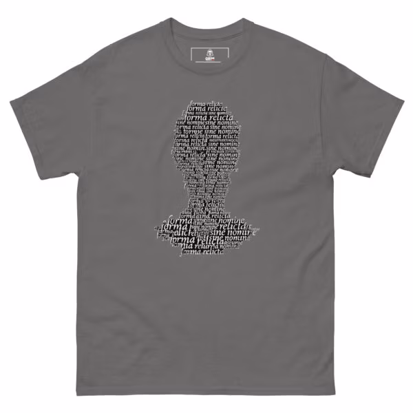 unisex-classic-tee-charcoal-front-6a5147cd5cffa-1.jpg Sine Nomine 100% Cotton Tee