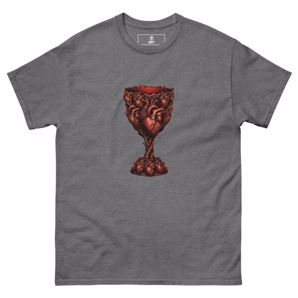 unisex-classic-tee-graphite-heather-front-6a52a5dacfb9c.jpg The Last Communion 100% Cotton Tee