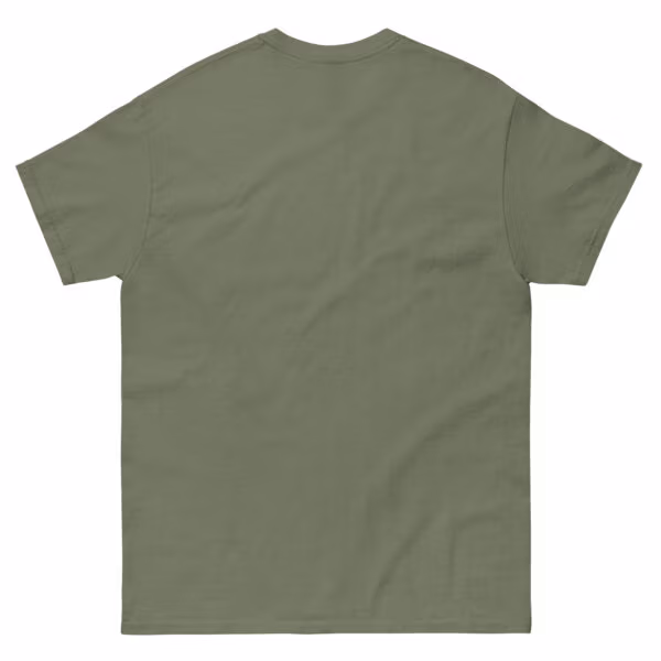 unisex-classic-tee-military-green-back-6a5147cd619f7.jpg Sine Nomine 100% Cotton Tee