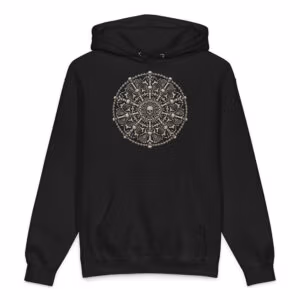 Circle Of The Departed Unisex Heavyweight Hooded Sweatshirt | Independent Trading Co. IND4000