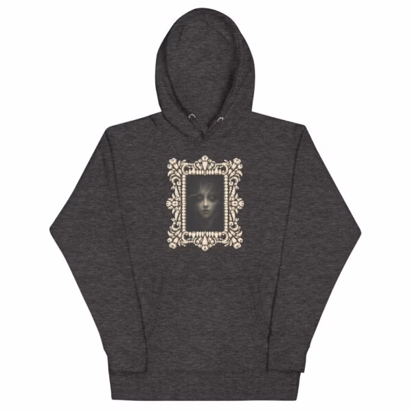 unisex-premium-pullover-hoodie-charcoal-heather-front-6a8fb35919a8f.jpg Portrait of Absence Hoodie