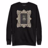 unisex-premium-sweatshirt-black-front-6a7f6b9db74dc.jpg Portrait of Absence Premium Sweatshirt