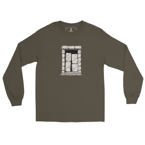 unisex-long-sleeve-shirt-military-green-front-6abd36a3ef8e6.png Interdictum Long Sleeve Shirt